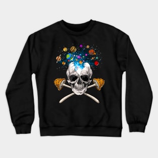 Magic Mushrooms Skull Crewneck Sweatshirt